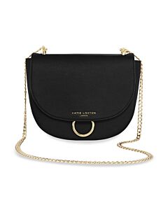 Katie Loxton Lucia Saddle Bag | Black